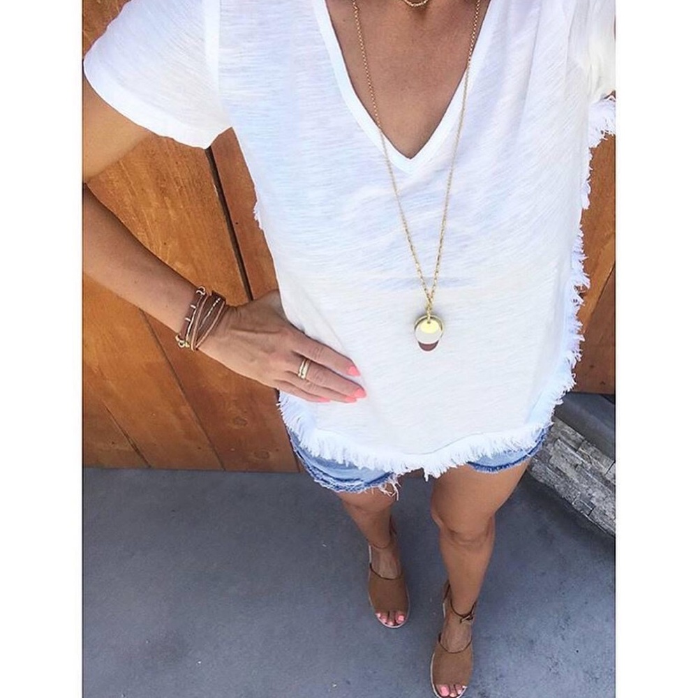 Stella & Dot Sloane Knit Tee - Picture 10 of 15